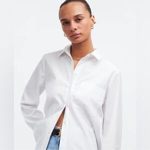 MADEWELL White Button Up Shirt